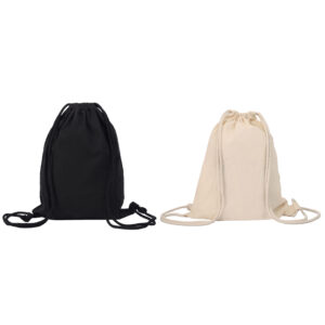 Thong - String Bag with Rope-Black